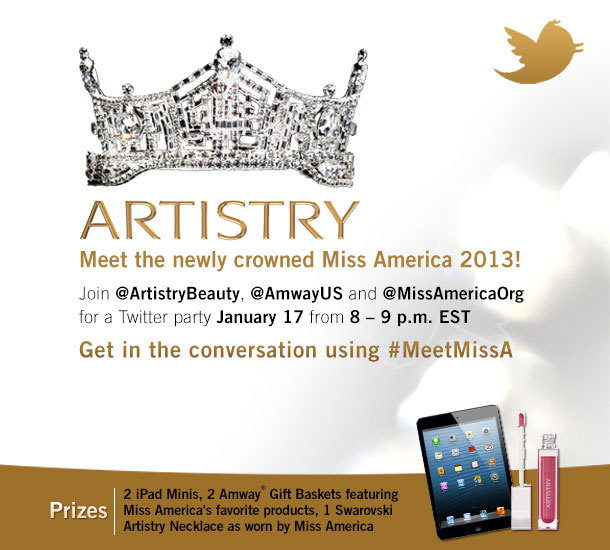 Meet Miss America Twitter Party and Amazing Causes #MeetMissA