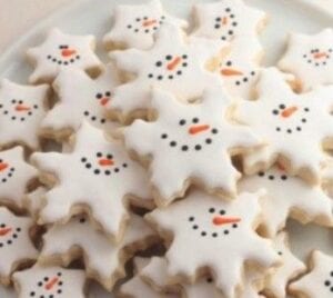 snowman snowflake