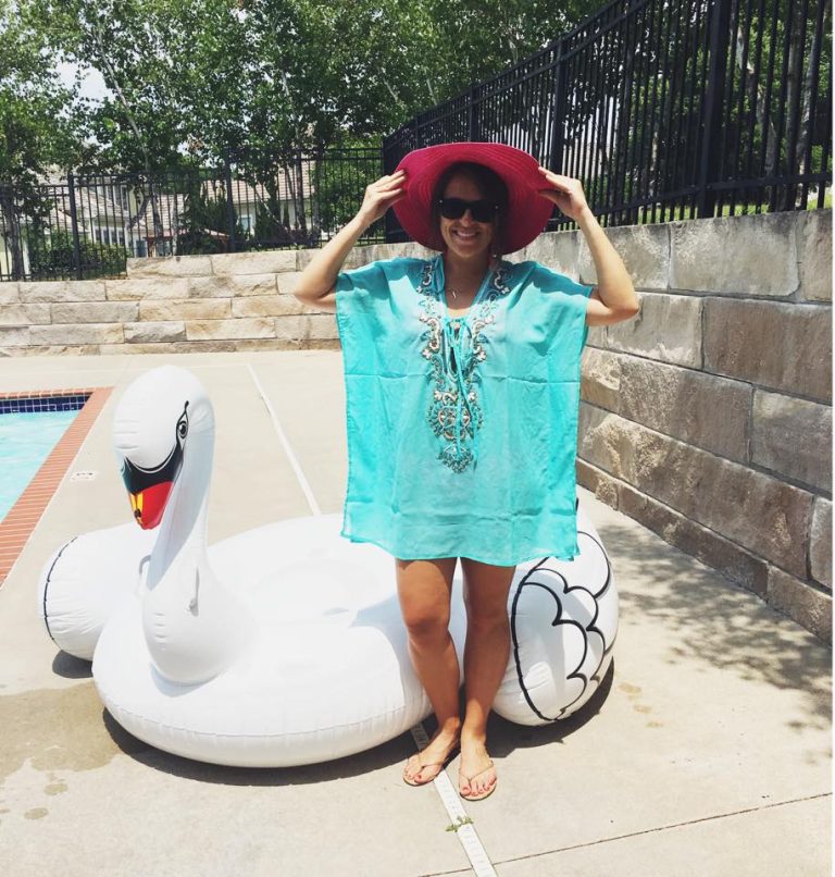 Pool Day Summer Style with Burlington