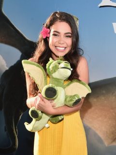 How to train your dragon premiere in Los Angeles featuring Moana.