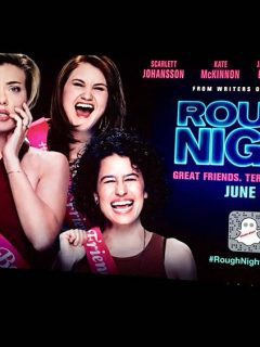 Rough Night party poster.