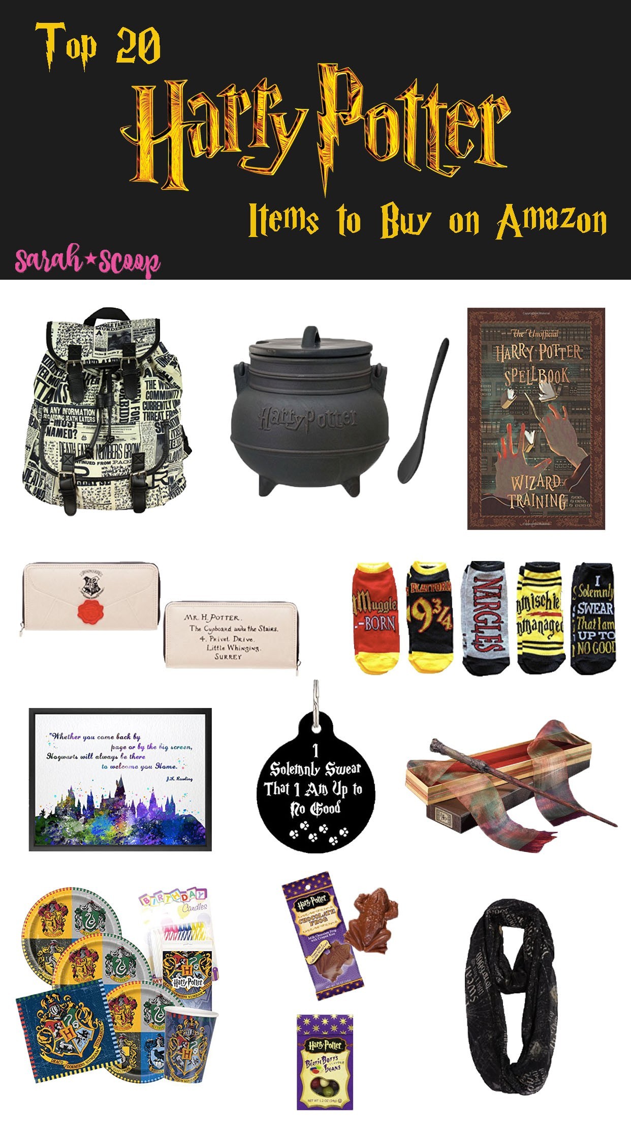 Top 20 Harry Potter Items to Buy on Amazon - Sarah Scoop