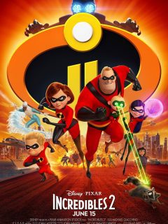 The Incredibles 2 movie poster featuring Jack-Jack.