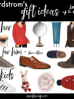 Nordstrom's holiday gift ideas for men and women.