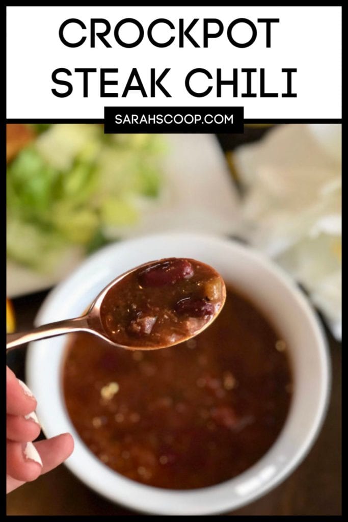 Delicious Steak Chili Crockpot Recipe Sarah Scoop
