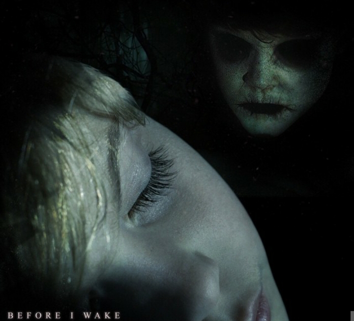 Before I Wake scary movie poster