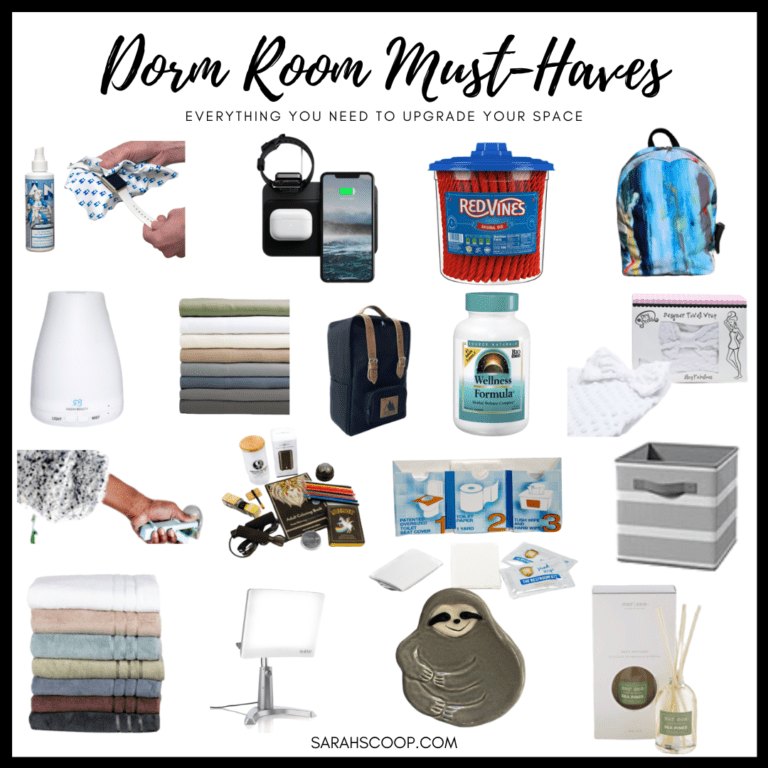 7 Products Under $20 You Need for Your Dorm Room