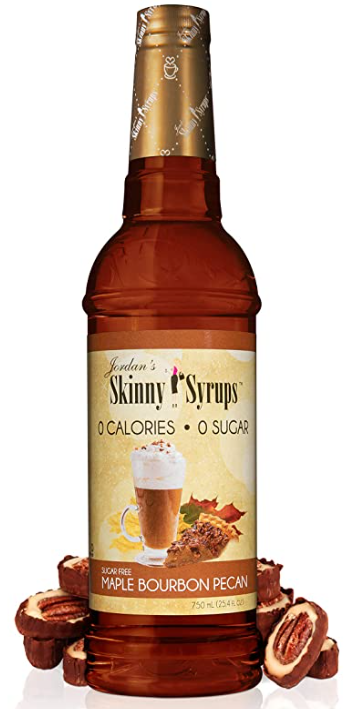 Alt" Jordan's Skinny Syrup Maple Bourbon Pecan"