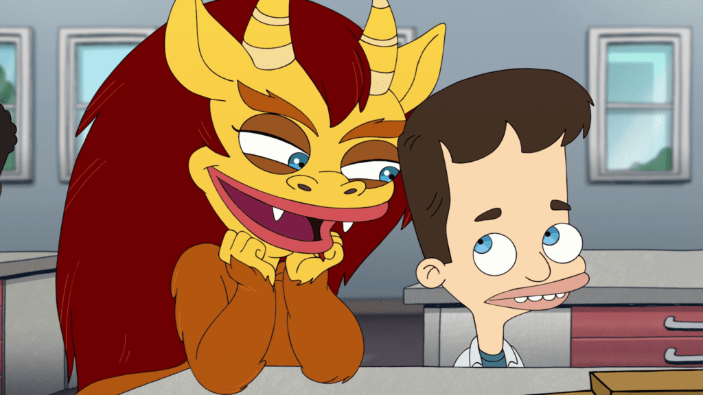 The comedy show "Big Mouth" 