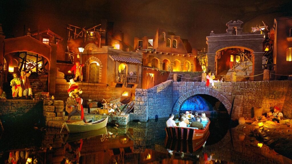Disney attraction Pirates of the Caribbean