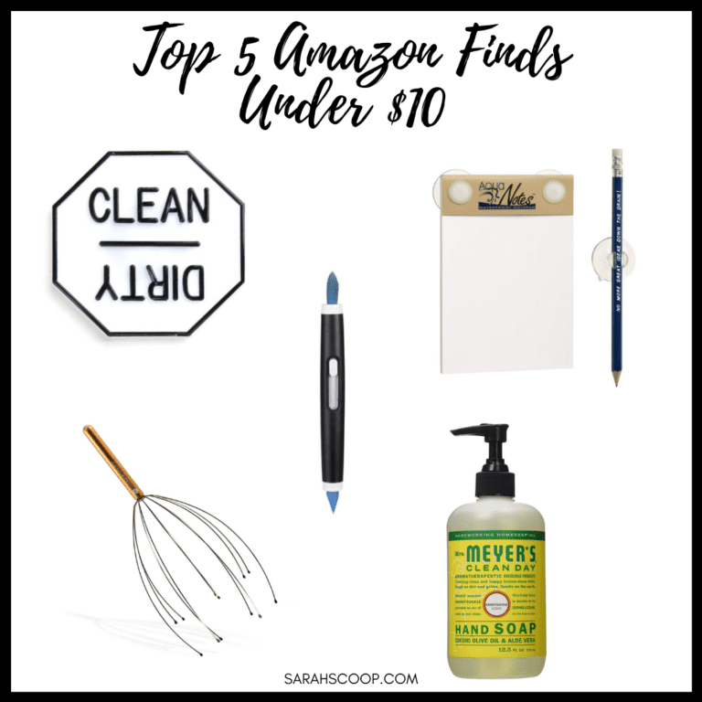 Top 5 Amazon Finds Under $10