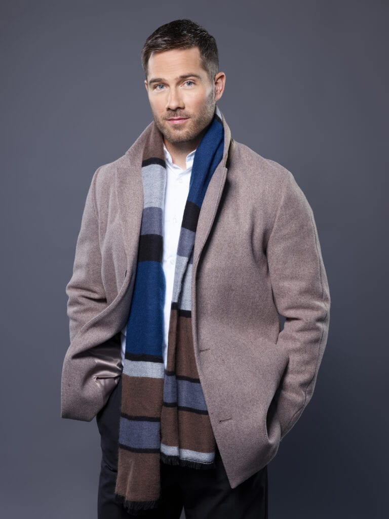 Actor Luke MacFarlane Reveals Secret Musical Talent + Christmas Traditions and New Hallmark Movie “Chateau Christmas”
