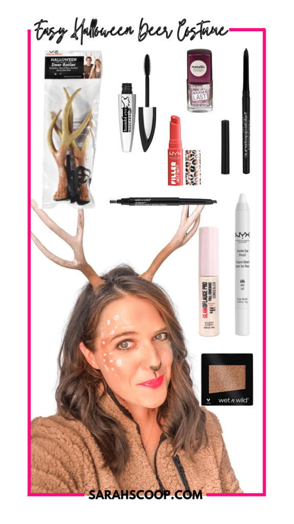 deer makeup for halloween