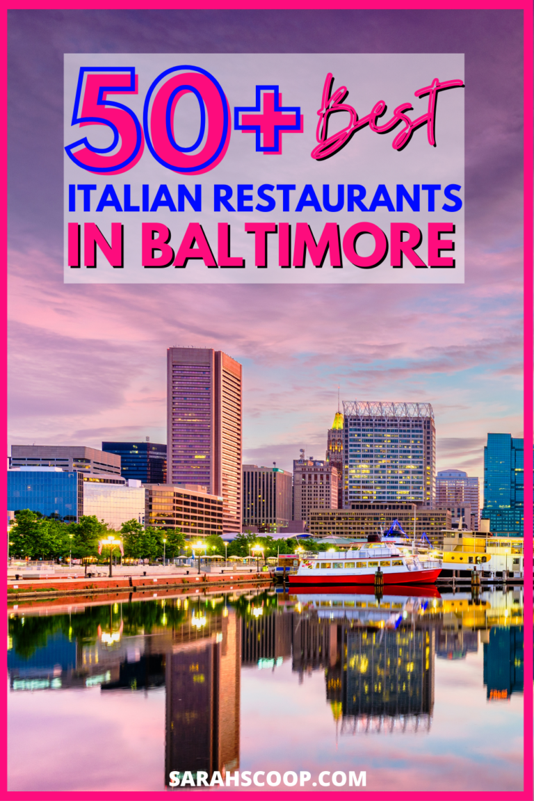 50 + Best Italian Restaurants in Baltimore