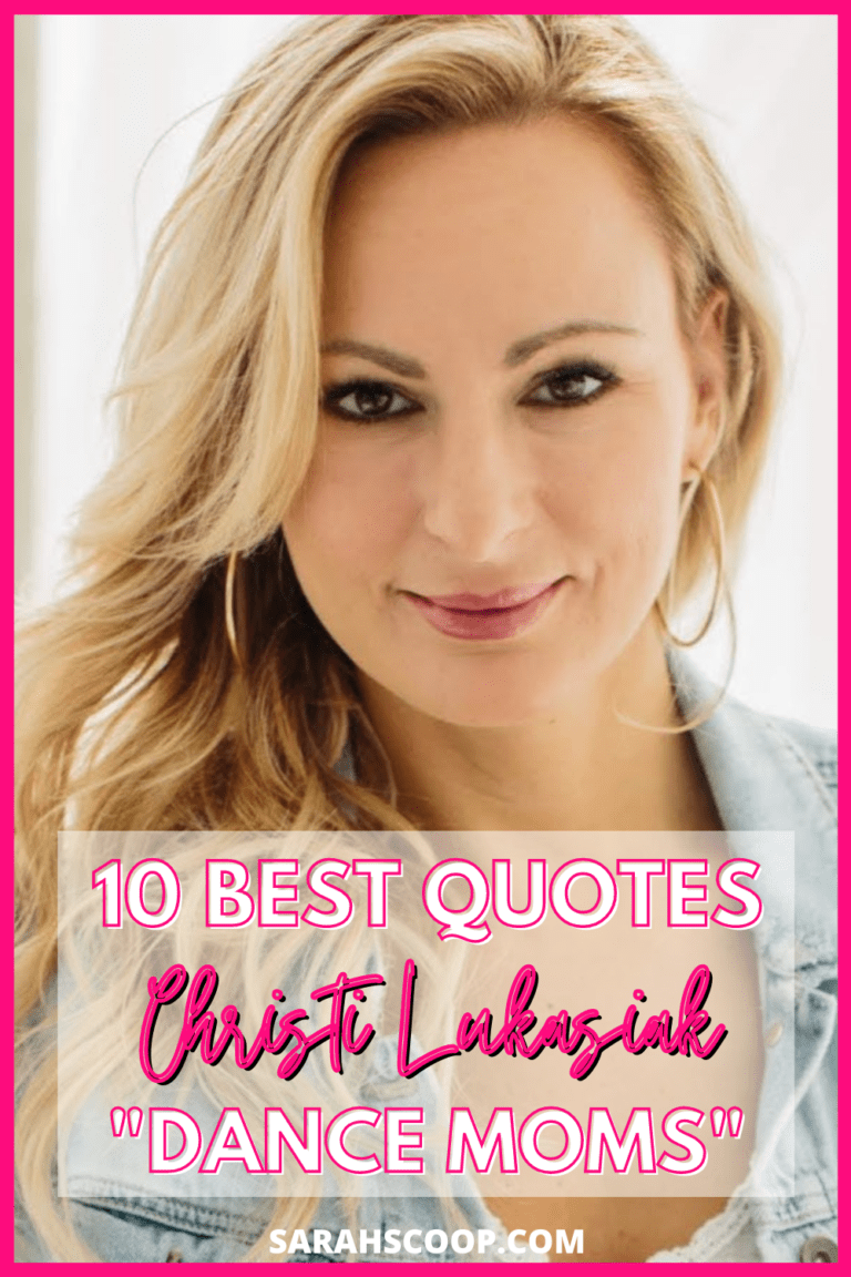 Top 10 Quotes From Christi Lukasiak on “Dance Moms”