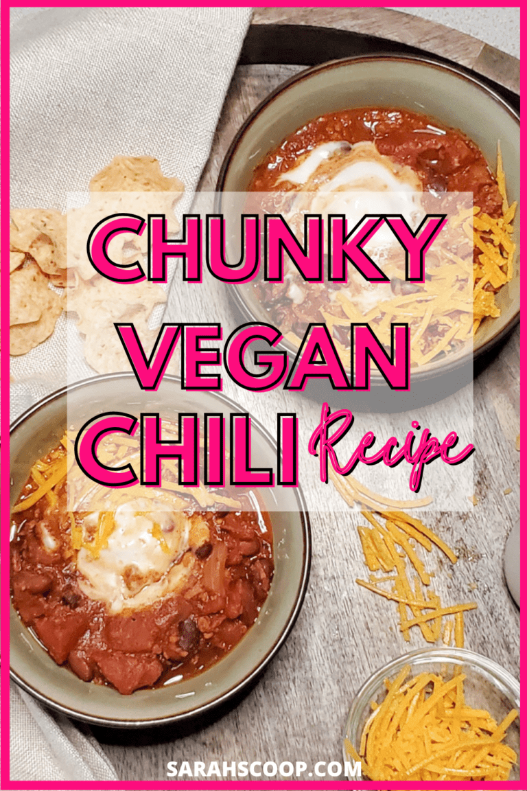 Chunky Vegan Chili Recipe