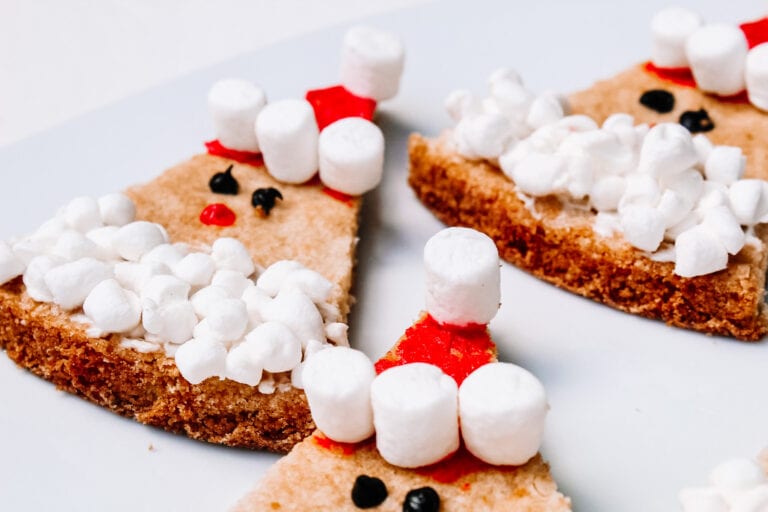 The Cutest Santa Marshmallow Sugar Cookies Recipe