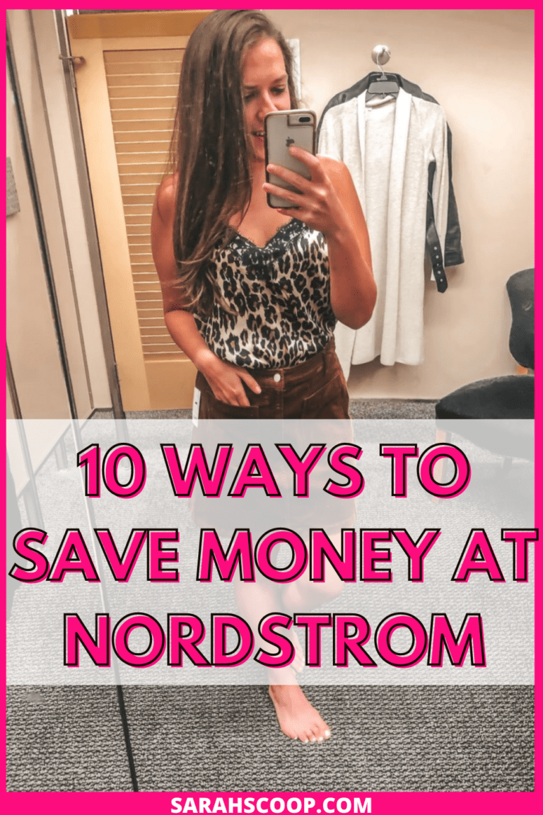 10 Ways to Save Money at Nordstrom