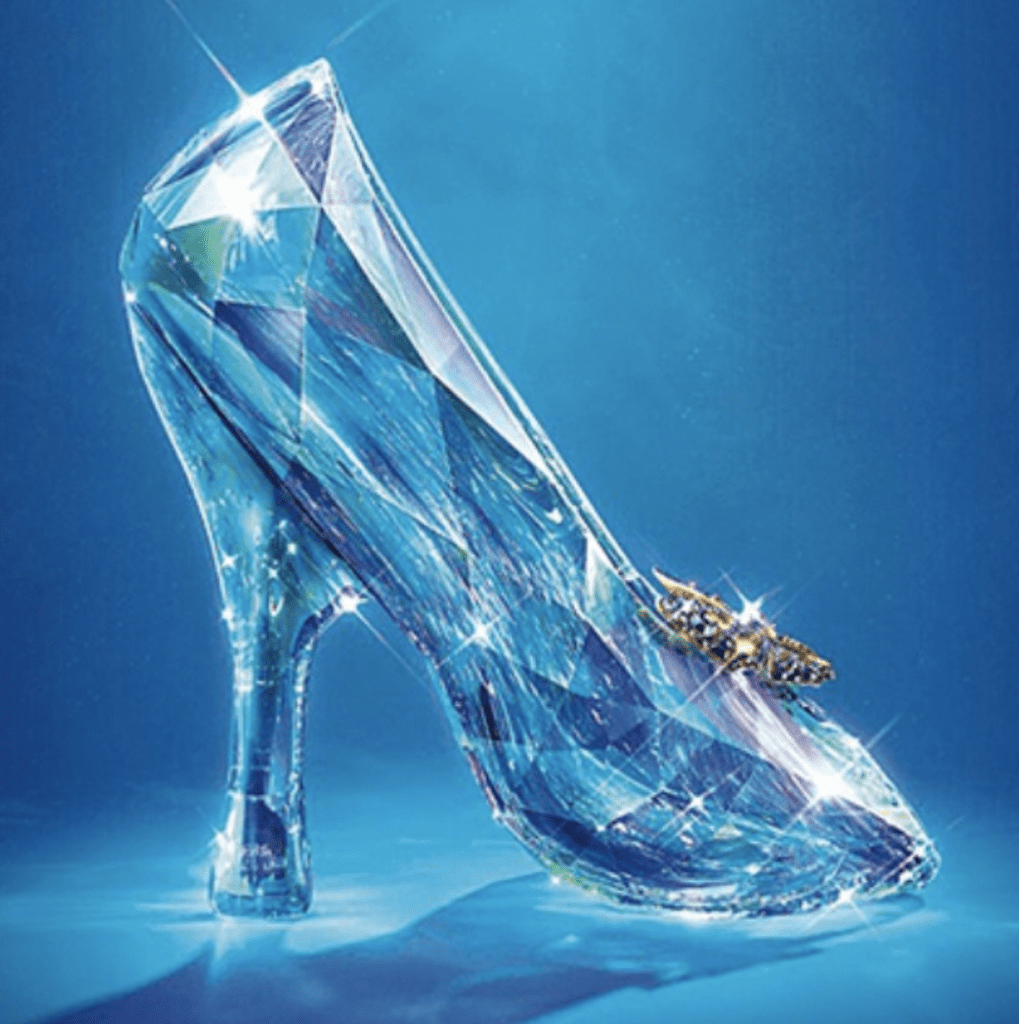 glass slipper; cinderella quotes