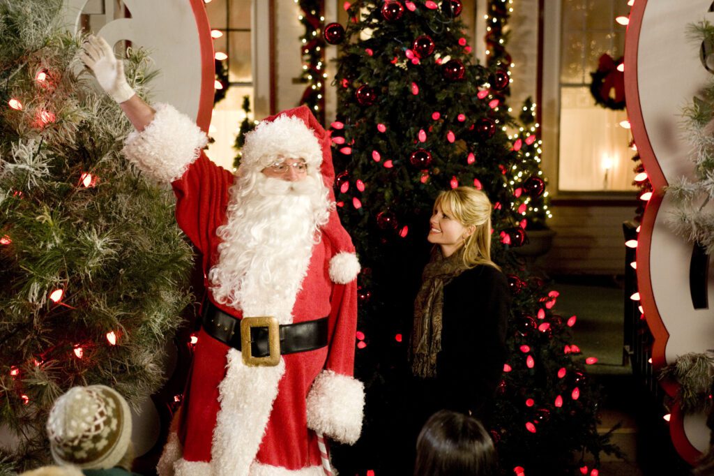  Tom Arnold as Santa in Moonlight and Mistletoe
