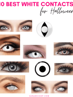 Top 10 sources to purchase white contacts for Halloween.
