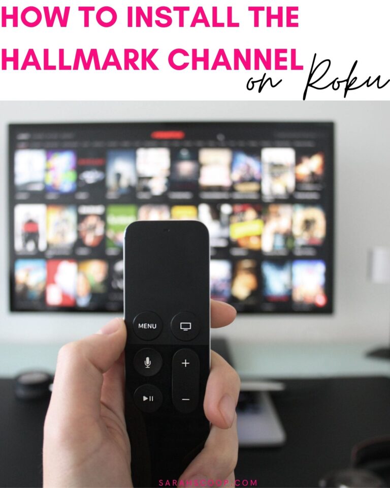 How To Install The Hallmark Channel On Your Roku