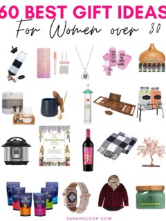 60 top gift ideas for women over 30, gifts for women.