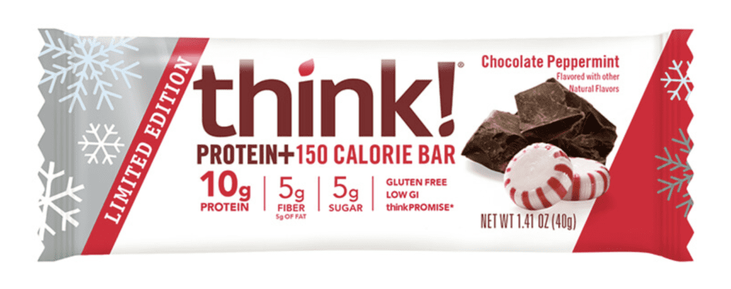think! Chocolate Peppermint Protein Bars