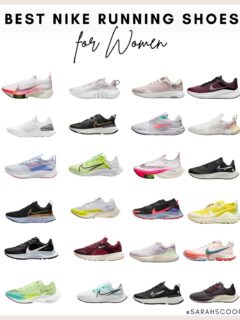 Top-rated running shoes for women by Nike.
