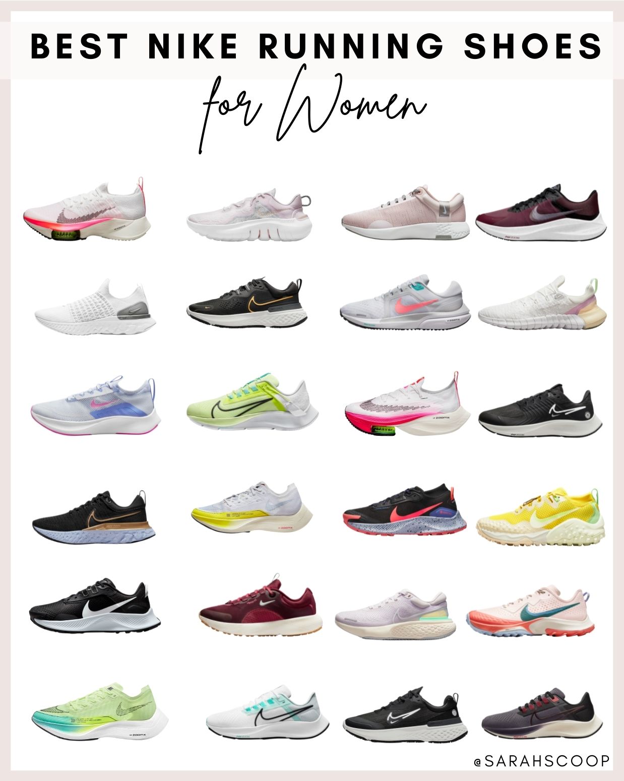 Problema para donar salto 24 Best Nike Running Shoes for Women - Sarah Scoop