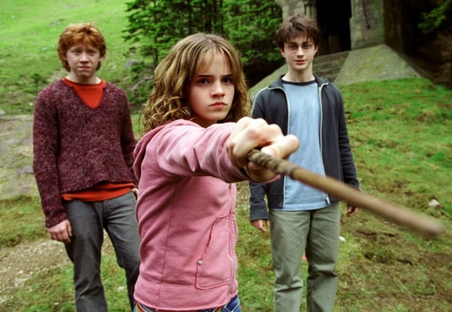 hermione, ron, harry
