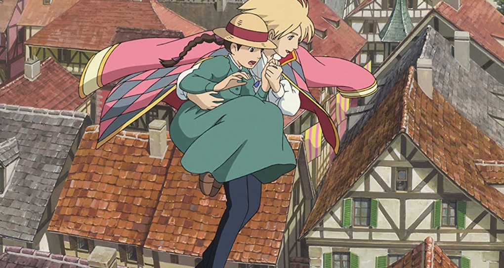 sophie and howl flying