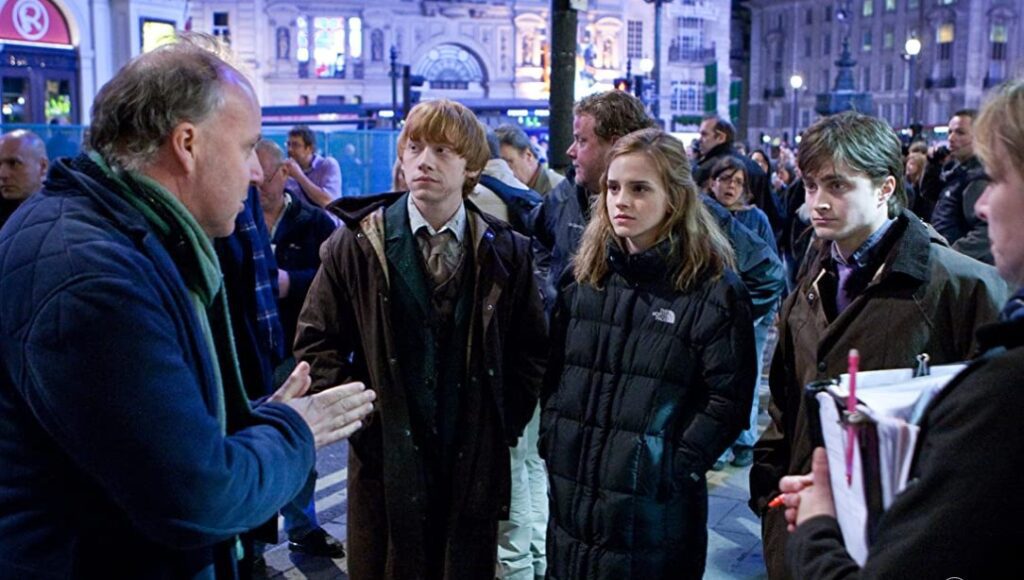 ron, hermione, and harry potter deathly hallows