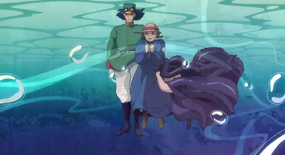howl and sophie underwater