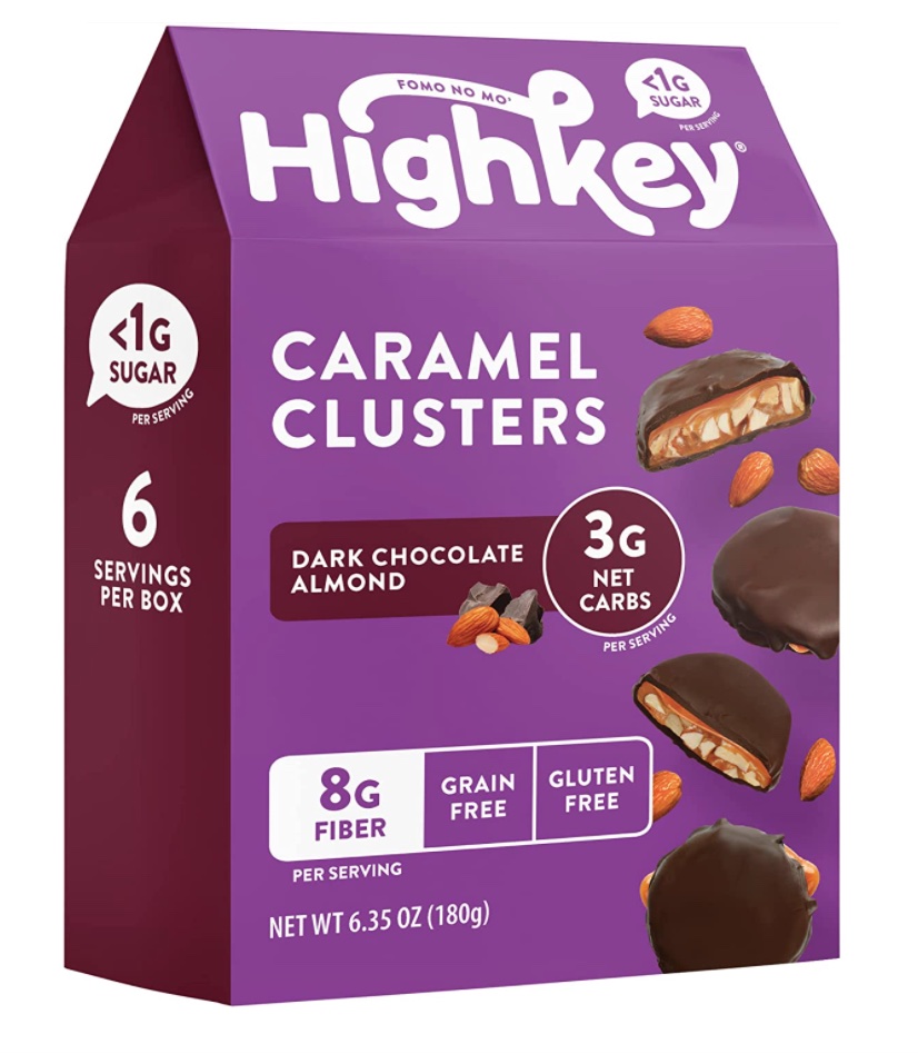 HighKey Sugar-Free Chocolates Turtles: best keto snacks to buy on Amazon