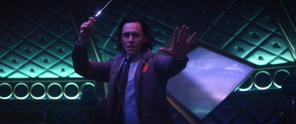 Loki (Tom Hiddleston) in Marvel Studios' LOKI.