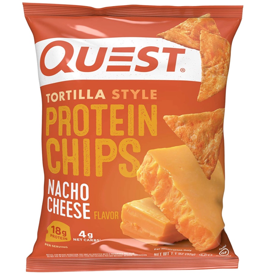 Quest Nutrition Tortilla Style Protein Chips: Best keto snacks to buy on Amazon