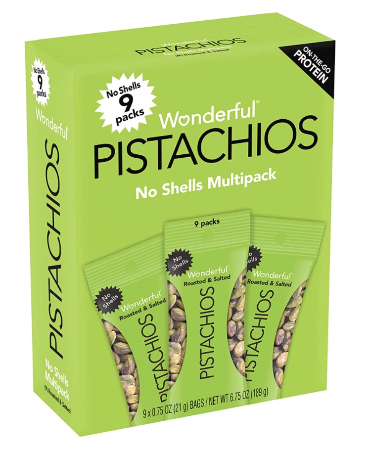 Wonderful Pistachios No Shells Roasted and Salted Nuts