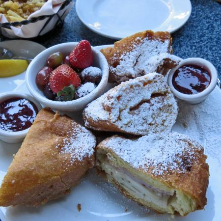 Photo of Monte Cristo from Cafe Orleans.