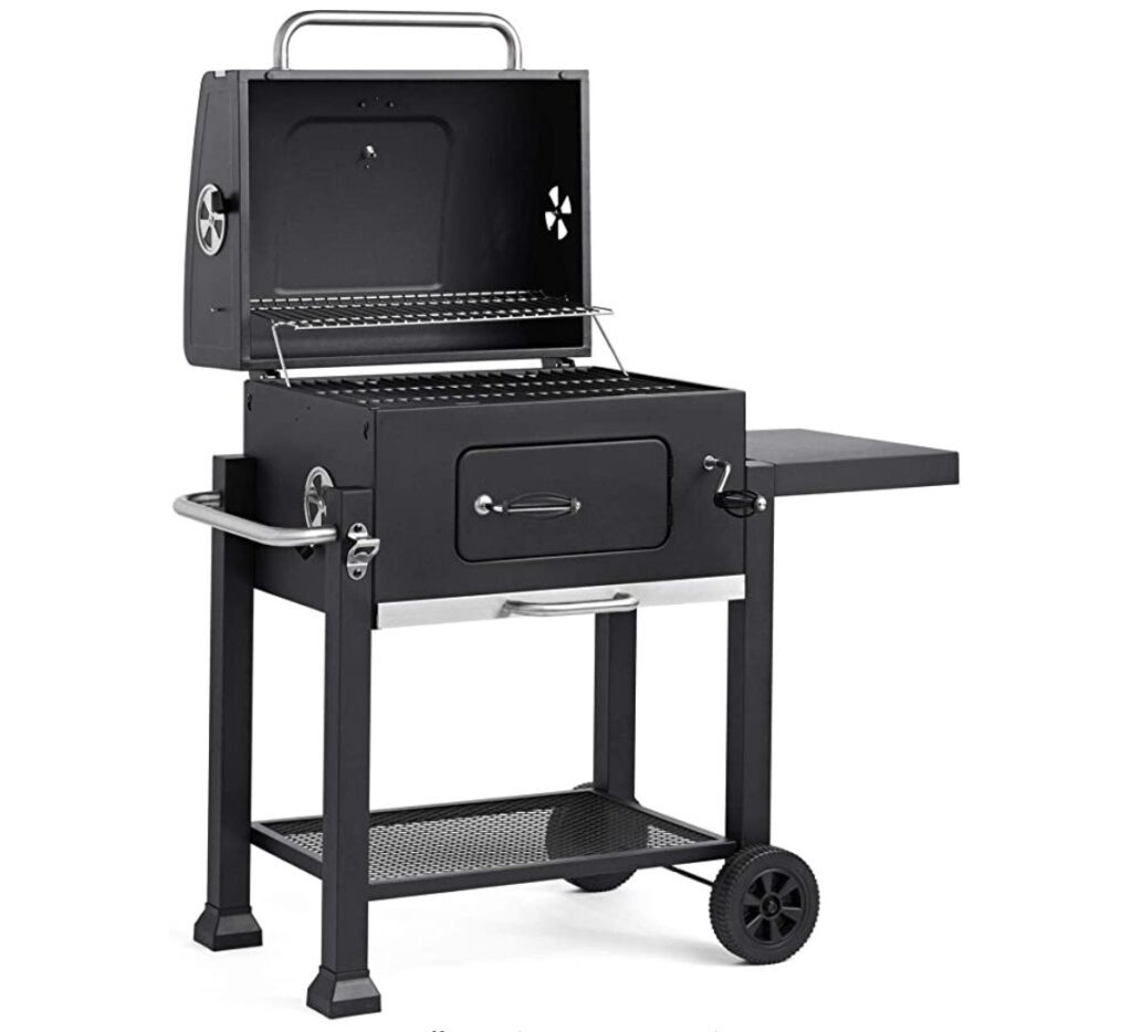The Expert Grill Heavy Duty 24-Inch Charcoal Grill is pictured. 