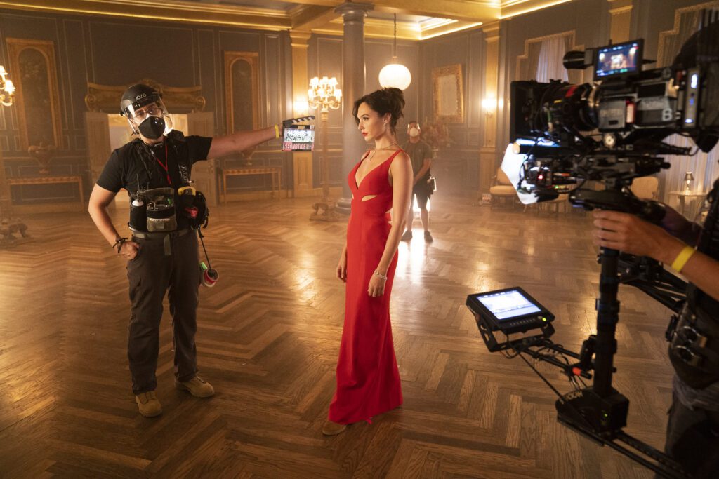 Gal Gadot as The Bishop in Red Notice as seen on October 6, 2020