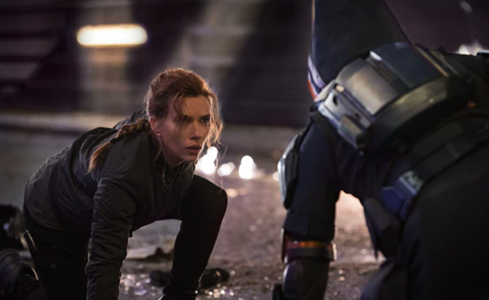 Scarlett Johansson and Olga Kurylenko in Black Widow (2021) 
