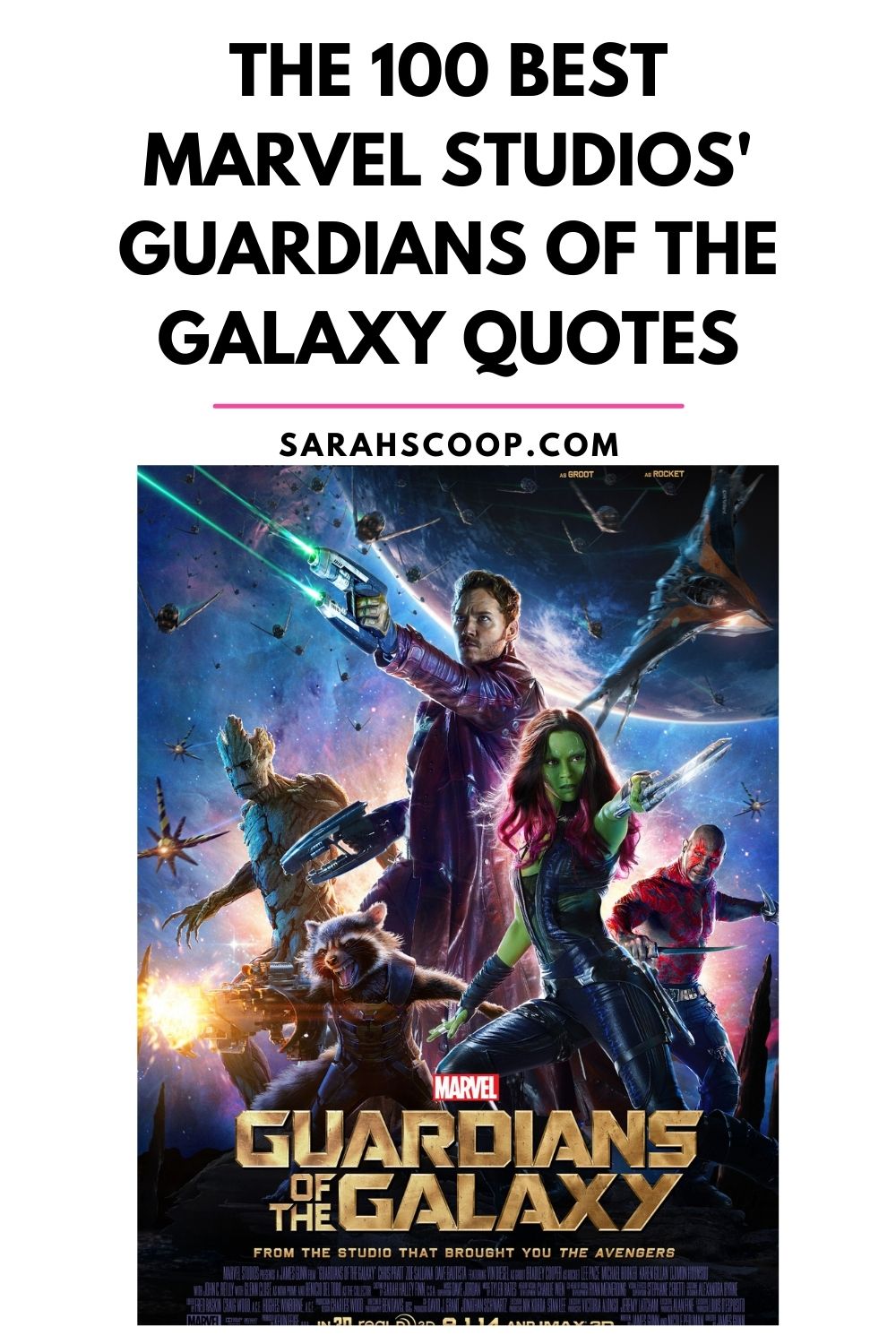 100 Best Marvel Studios' Guardians of the Galaxy Quotes - Sarah Scoop
