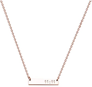 Rose Gold 11:11 Necklace