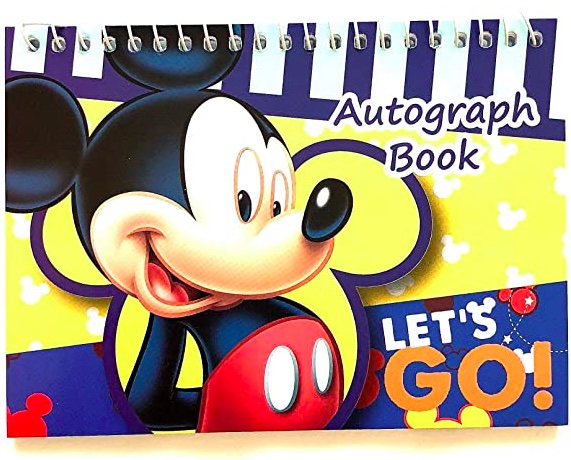 Disney Mickey Mouse Autograph Book