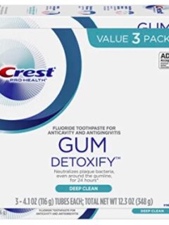 Crest value pack of gum for missing teeth.