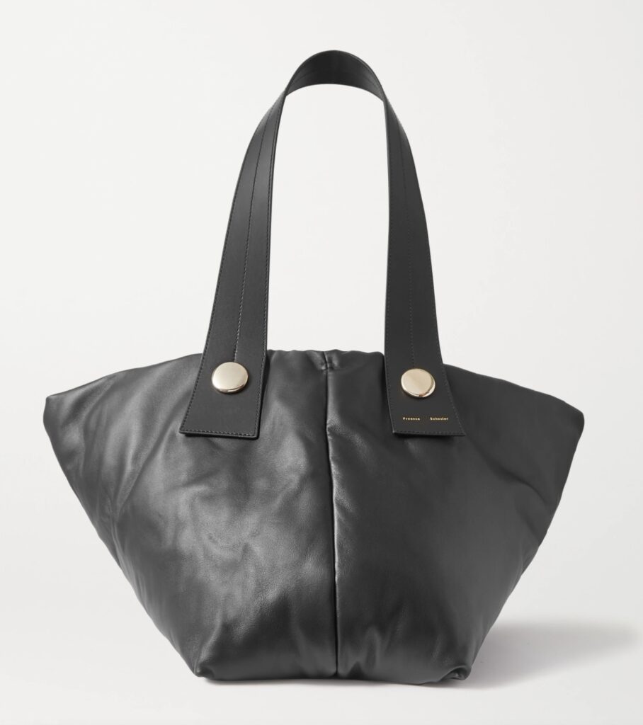Tobo Leather Tote; luxury purse brands