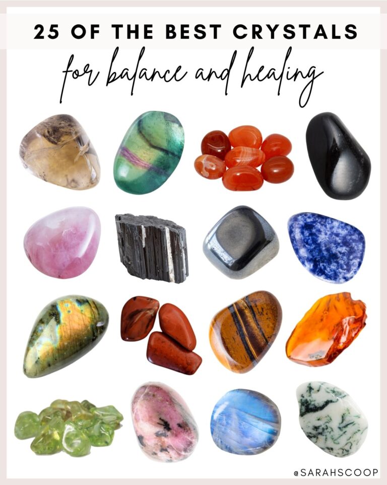 25 Of The Best Crystals For Balance And Healing