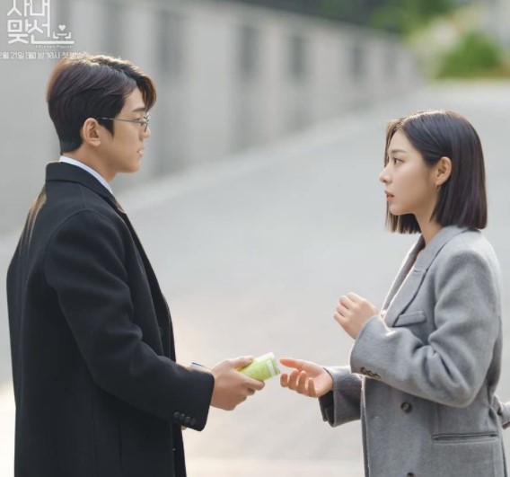 cha sung hoon and jin young seo in a business proposal