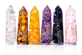 Healing Crystal Wand Set of 6